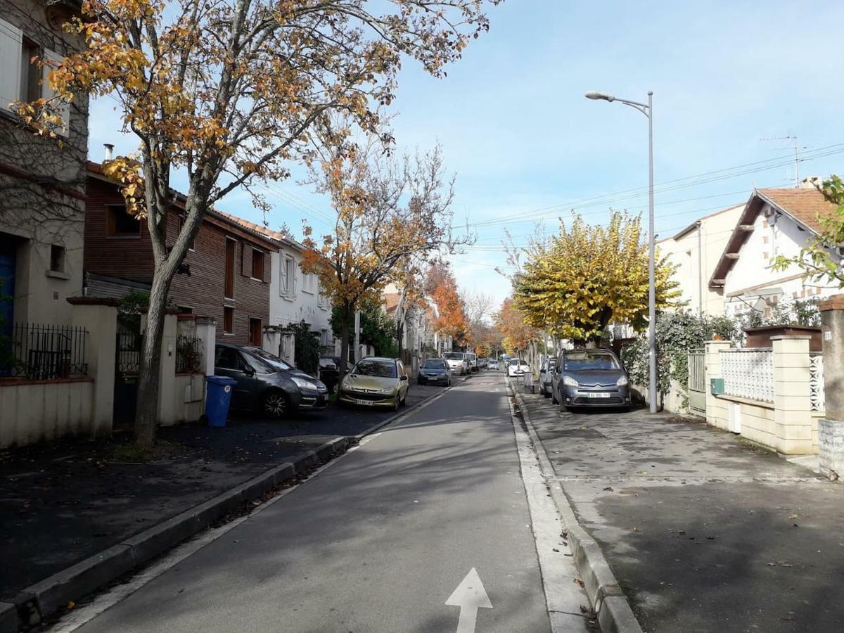 :) Grand Studio Lumineux A Toulouse Et Parking Eksteriør billede
