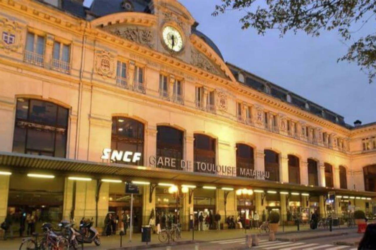 :) Grand Studio Lumineux A Toulouse Et Parking Eksteriør billede